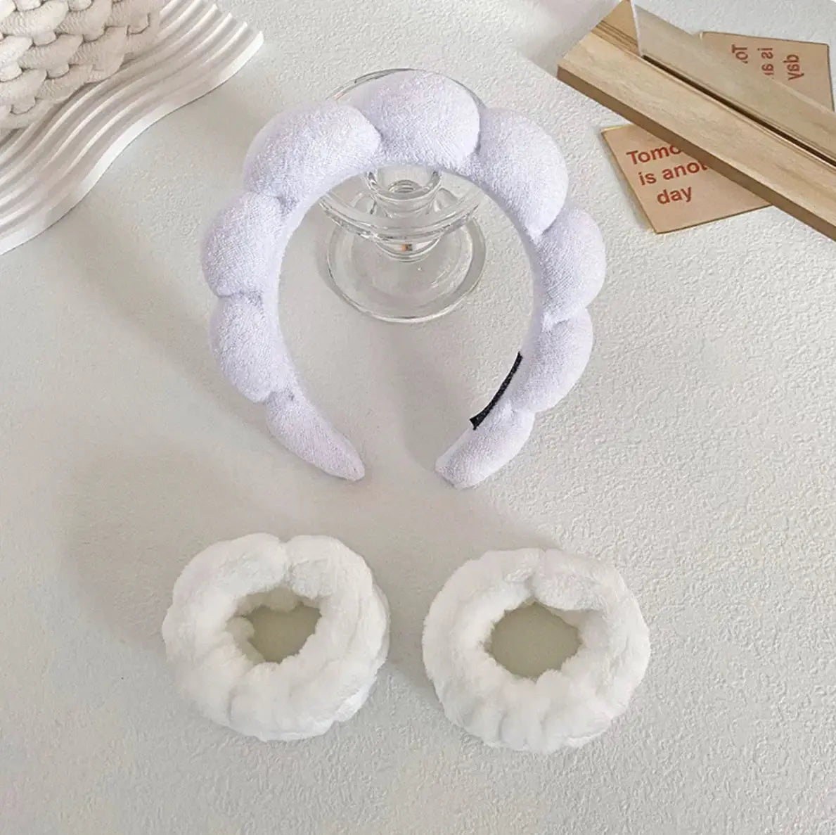 Velvella Bubble Headband + Wrist Straps