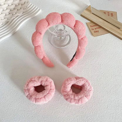 Velvella Bubble Headband + Wrist Straps
