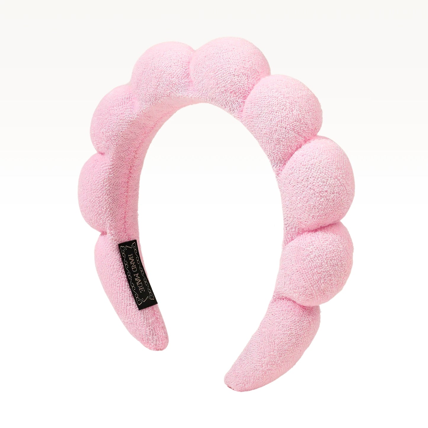Pink Terry Cloth Headband Hair Accessory