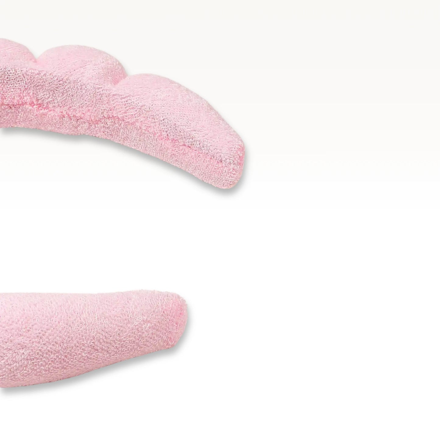 Soft Pink Terry Cloth Headband