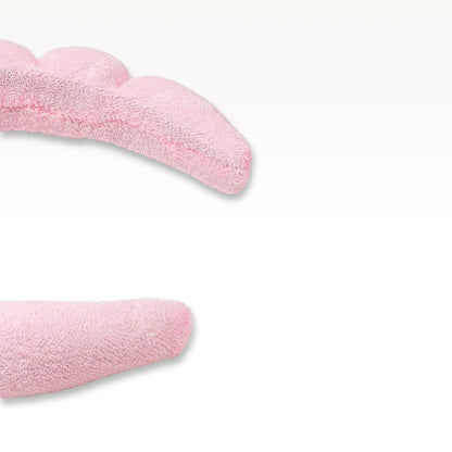 Soft Pink Terry Cloth Headband