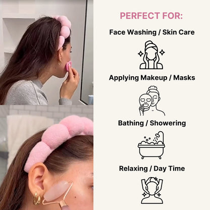 TerryCloth Bubble Headband